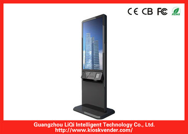 LCD 터치스크린을 가진 방수 호리호리한 디지털 방식으로 Signage 간이 건축물 IP65