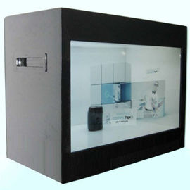 박물관 21.5" 대 혼자서 HD 투명한 LCD 디스플레이 상자/터치스크린 간이 건축물