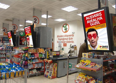 소매 LCD 상점가와 슈퍼마켓을 위한 디지털 방식으로 signage 화면 표시 모니터