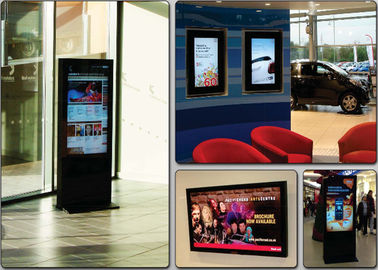큰 매체 스크린 옥외 LCD 디스플레이 디지털 방식으로 signage 버스 정류장 USB 재생