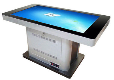 지면 대 터치스크린 디지털 방식으로 Signage 테이블 적외선 접촉을 가진 실내 간이 건축물 접촉 테이블
