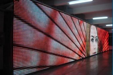 풀 컬러 HD 가동 가능한 LED 외벽 P20 옥외 발광 다이오드 표시 스크린