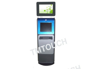 공항 확인을 위한 이중 전시 IR 터치스크린 LCD Wayfinding 간이 건축물
