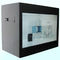 박물관 21.5&quot; 대 혼자서 HD 투명한 LCD 디스플레이 상자/터치스크린 간이 건축물