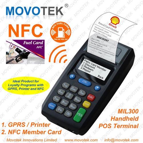 회원증 방송 시간 topup를 위한 Movotek GPRS 인쇄 기계 GPRS POS 끝 SMS 인쇄 기계