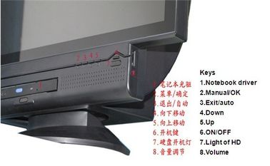 17 인치 똑똑한 터치스크린 POS 맨끝, 4With 5W 저항하는 접촉 위원회를 가진 1 PC에서 전부